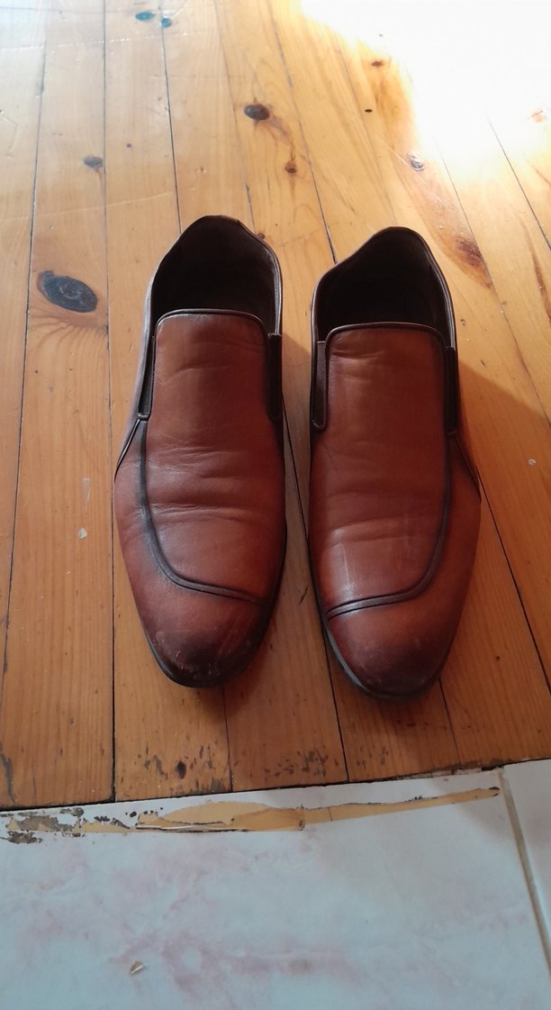 Klasik Kahverengi Deri Erkek Ayakkabı - Görsel 2