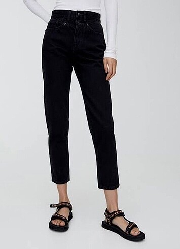 Pull and Bear Pull Bear siyah pantolon