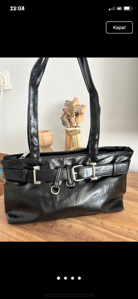 Kadın Kahverengi Yarım Fermuarlı Örgü Kazak - Görsel 2