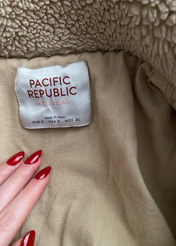 Pull&bear Kadın Peluş Mont - Ceket - Görsel 2