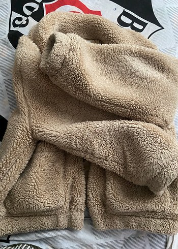 Pull&bear Kadın Peluş Mont - Ceket - Görsel 3