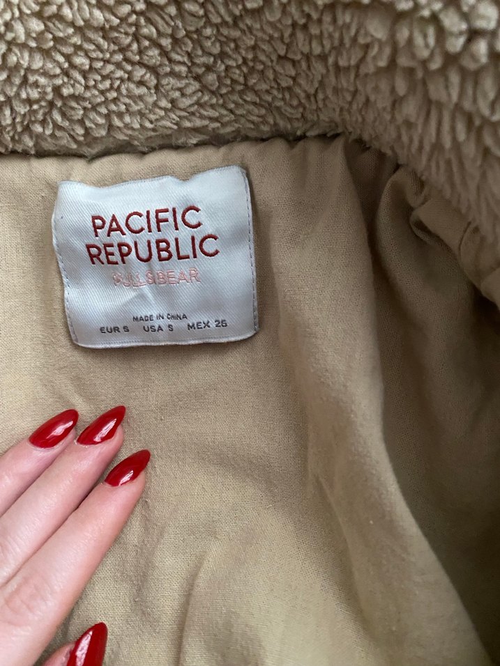 Pull&bear Kadın Peluş Mont - Ceket - Görsel 2