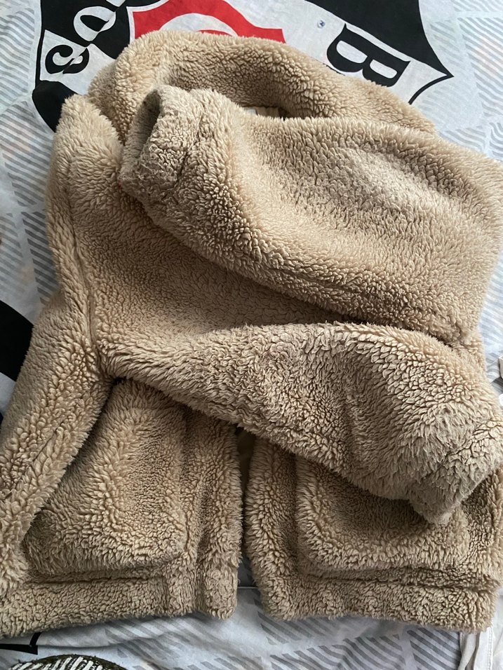 Pull&bear Kadın Peluş Mont - Ceket - Görsel 3