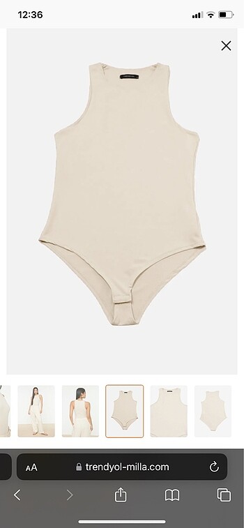 s Beden ten rengi Renk Trendyolmilla BodySuit