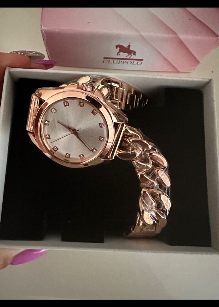 Etiketli clup polo saat - Görsel 4