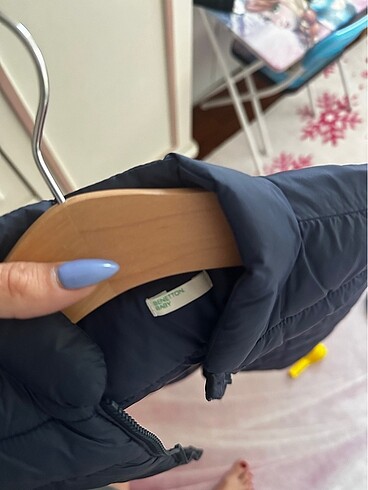 Orjinal benetton kaztüyü yelek unisex - Görsel 5