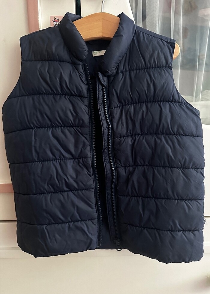 Orjinal benetton kaztüyü yelek unisex - Görsel 4