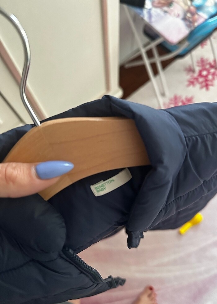 Orjinal benetton kaztüyü yelek unisex - Görsel 5