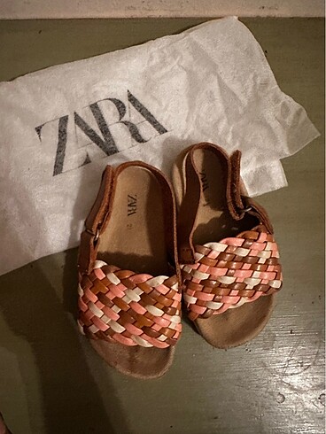 Zara kız çocuk bebek sandalet - Görsel 5