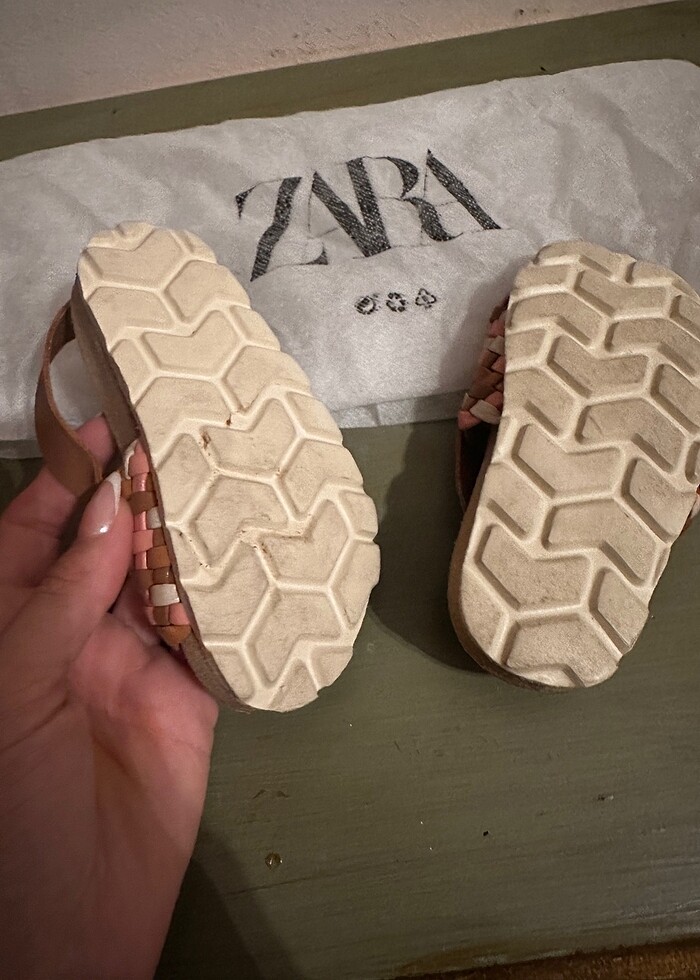 Zara kız çocuk bebek sandalet - Görsel 4