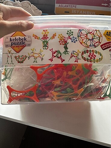 Beden 480 parça kelebek puzzle