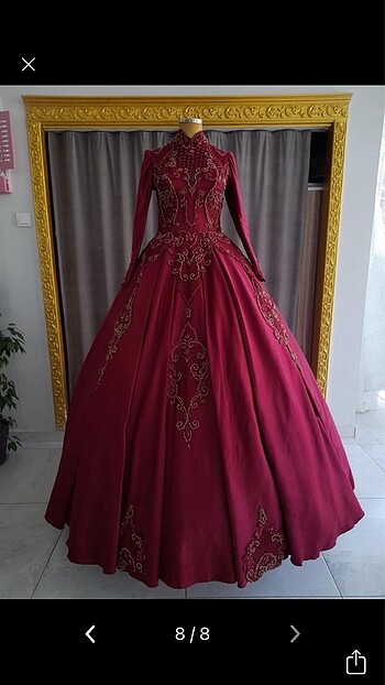 xl Beden bordo Renk Kınalık tesettür