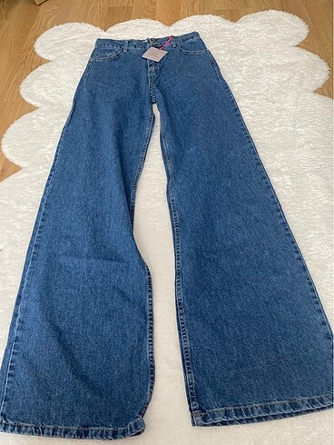 Wide leg pantolon
