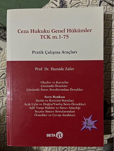 Ceza genel pratik kitabı