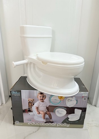 Dolu Eğitimli Bebek Tuvaleti