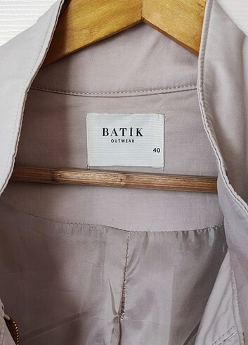 40 Beden Batik Trençkot 40