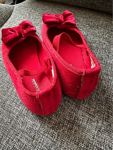 25 Beden bordo Renk kadife kırmızı ayakkabı