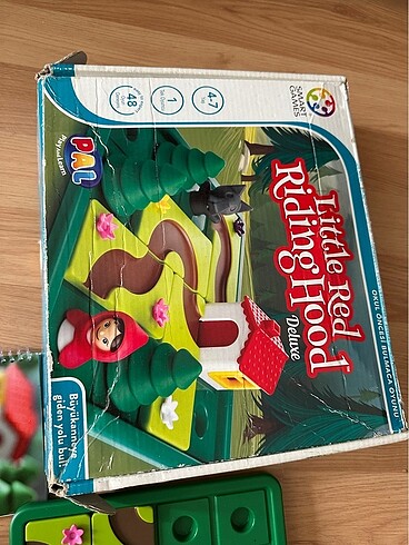  Beden Renk Smart Games kırmızı başlıklı kız zeka oyunu