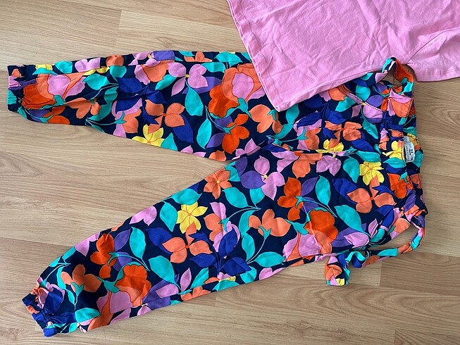 5 Yaş Beden çeşitli Renk Zara yazlık alt üst capcanlı nefis takım