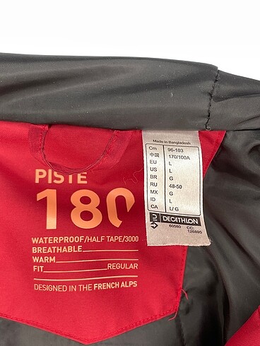 l Beden bordo Renk Decathlon Mont %70 İndirimli.