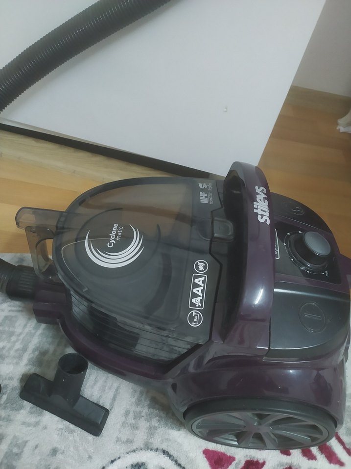 Gri Toz Torbasız Elektrikli Süpürge - Görsel 2