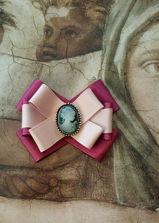 Handmade Cameo Broş