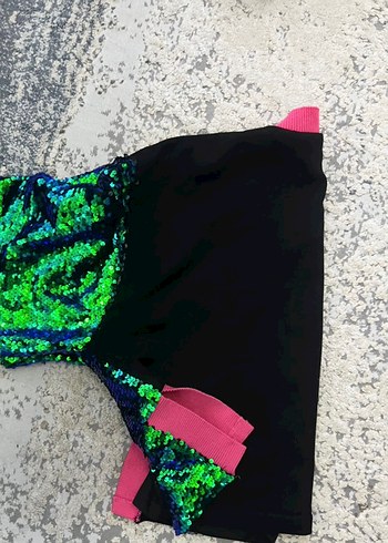 Renkli Payetli Sweatshirt - Görsel 5