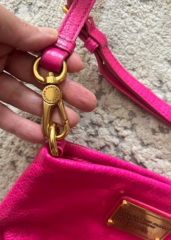 Marc Jacobs Pembe Deri Kadın Çanta - Görsel 3