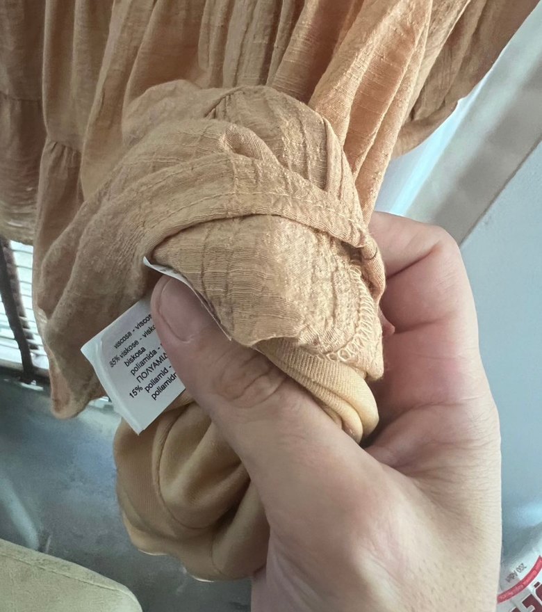 Bej Dantel Detaylı Bohem Midi Tunik - Görsel 4