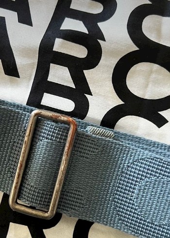 Gri Kot Kumaşlı Kadın El Çantası - Görsel 6