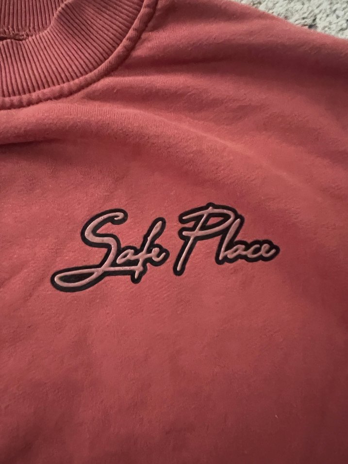 Kemer Detaylı Kırmızı Hamile Eşofman Altı - Görsel 5