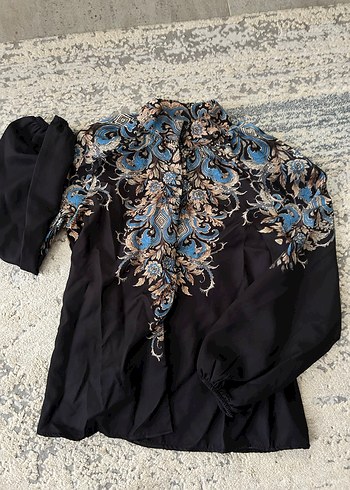 Siyah Desenli Uzun Kollu Mini takım - Görsel 7