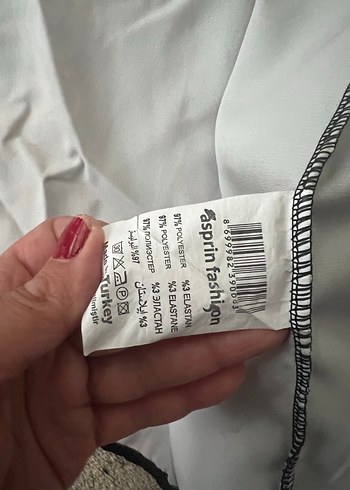 Siyah Desenli Uzun Kollu Mini takım - Görsel 9