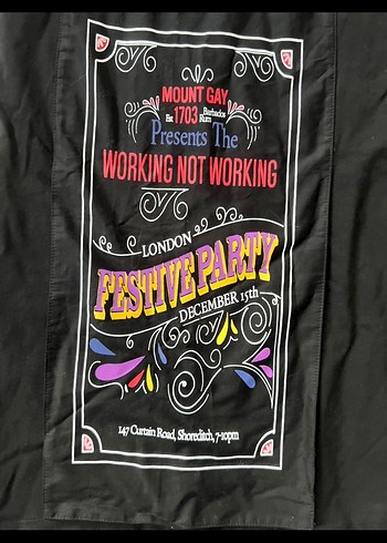 Siyah Baskılı Gevşek Kesim elbise - Görsel 2