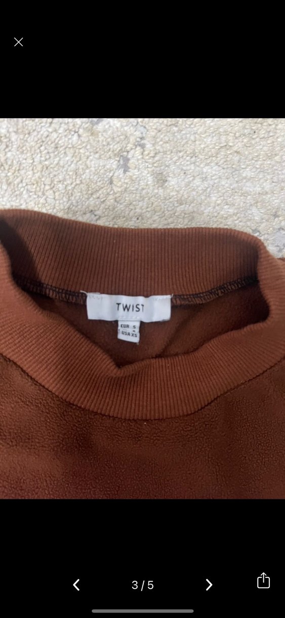 Renk Bloklu Erkek Fermuarlı Sweatshirt - Görsel 3