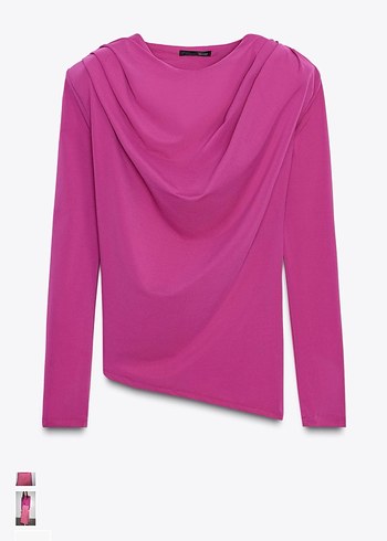 Vatkalı bluz - Görsel 3