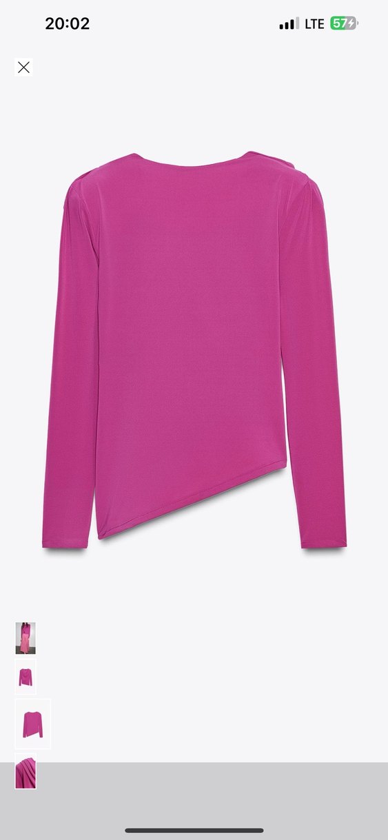 Vatkalı bluz - Görsel 4