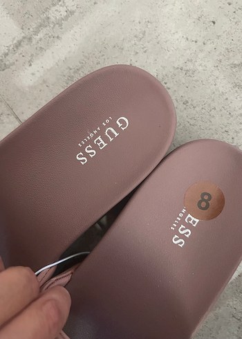 38 Beden Guess Pembe Kadın Dolgu Topuk Terlik