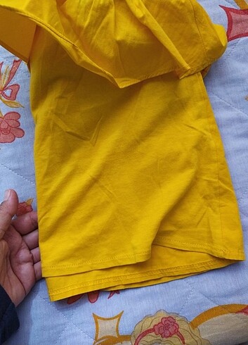 9 Yaş Beden Zara sarı ust