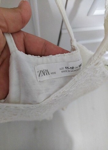 10 Yaş Beden Zara elbise
