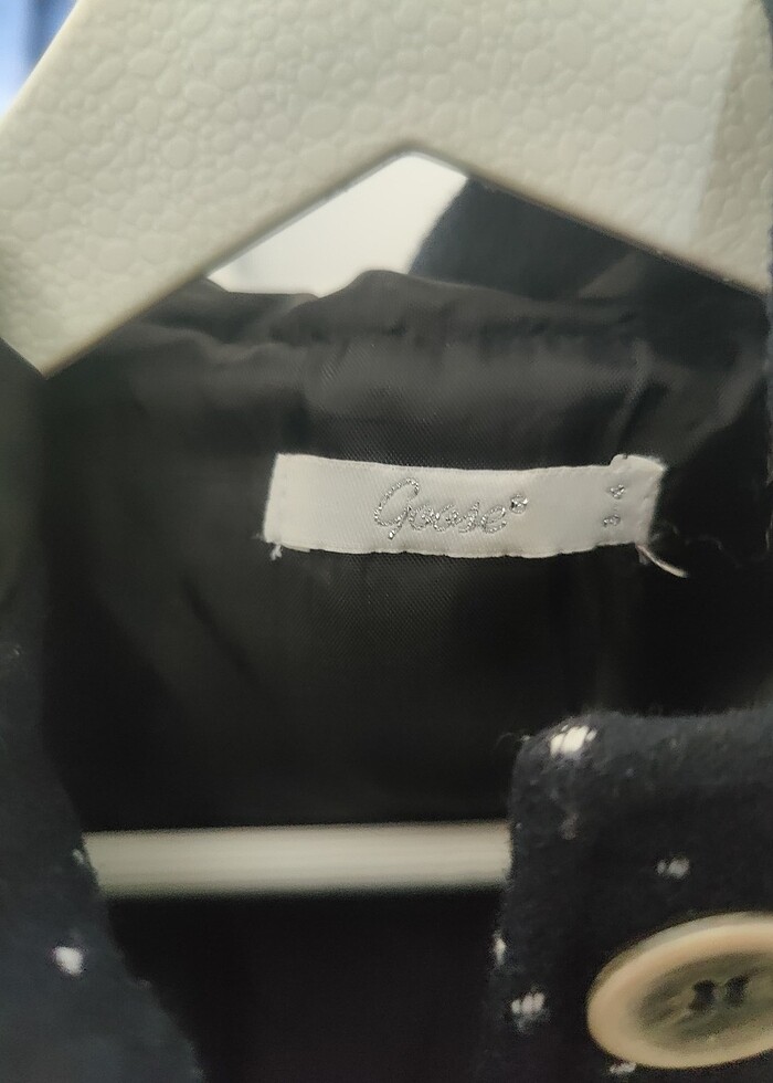 Kaşe kız çocuk kaban - Görsel 4