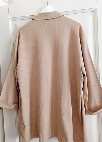 xl Beden camel Renk Stradivarius yazlık ceket