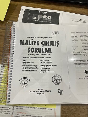 Kpss a maliye çıkmış sorular 4T