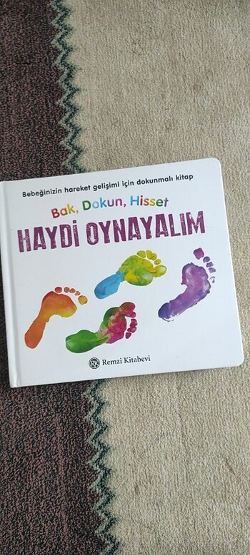 Dokunma hissiyat için kitap