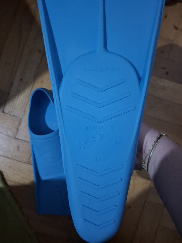 Erkek Mavi Plaj Ayakkabısı Kauçuk 35.36 - Görsel 3