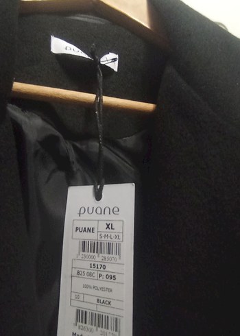 PUANE Marka Kaşe Kaban - Görsel 8