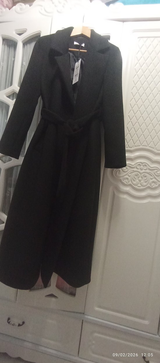 PUANE Marka Kaşe Kaban - Görsel 4