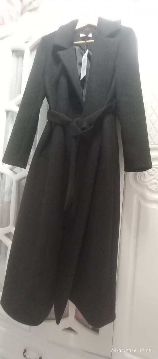 PUANE Marka Kaşe Kaban - Görsel 5