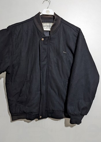 Entrefino oversize vintage Kaşe Mont - Görsel 4