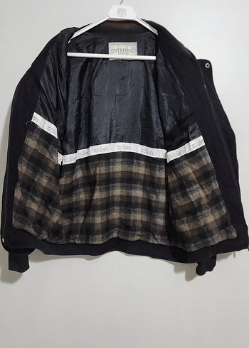 Entrefino oversize vintage Kaşe Mont - Görsel 8